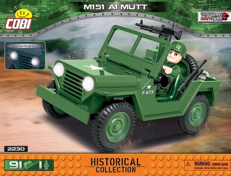 Vietnam War - M151 A1 Mutt (75 pieces)
