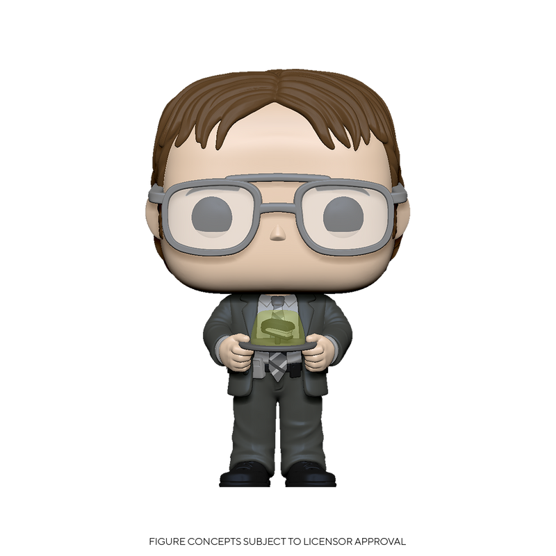 The Office - Dwight With Jello Stapler Pop! Vinyl Figure