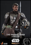 Star Wars: The Mandalorian - Mandalorian & Grogu 1:6 Scale Action Figure Set