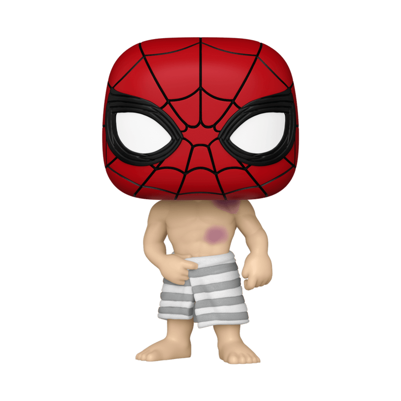 Spider- Man: Brand New Day - Spider-Man in Towel (US Exclusive) Pop! Vinyl Figure
