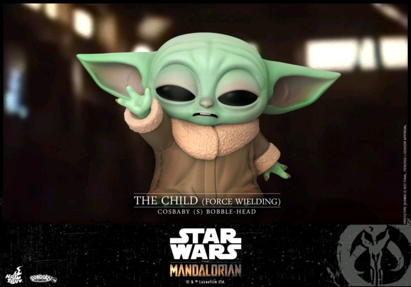 Star Wars: The Mandalorian - The Child Force Wielding Cosbaby