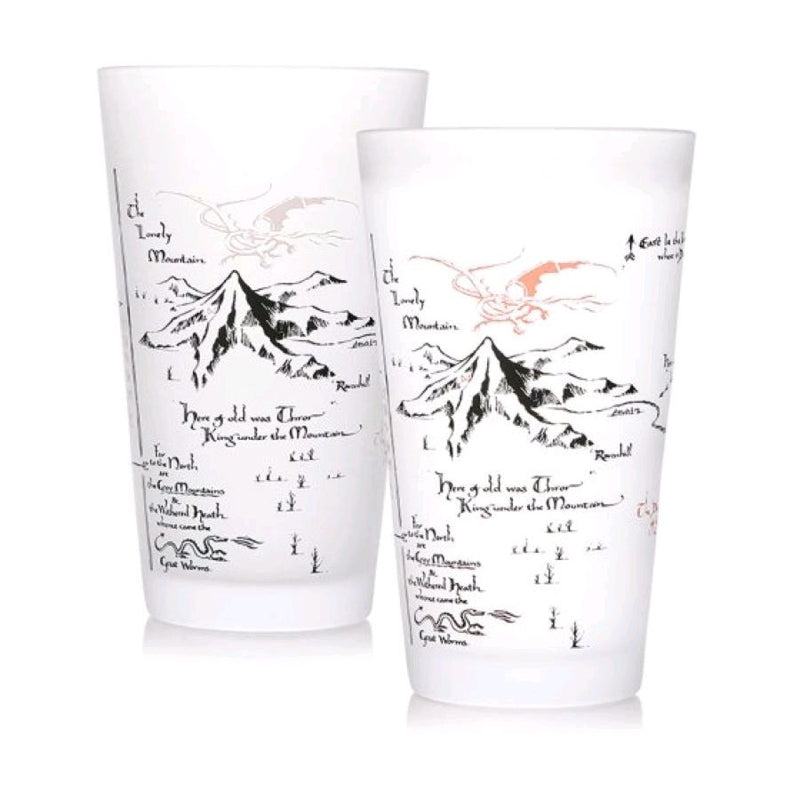 The Hobbit - Map Cold Changing Glass