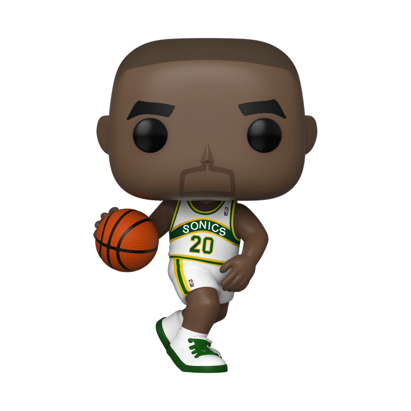 NBA Legends - Gary Payton (Sonics Home) Pop! Vinyl Figure