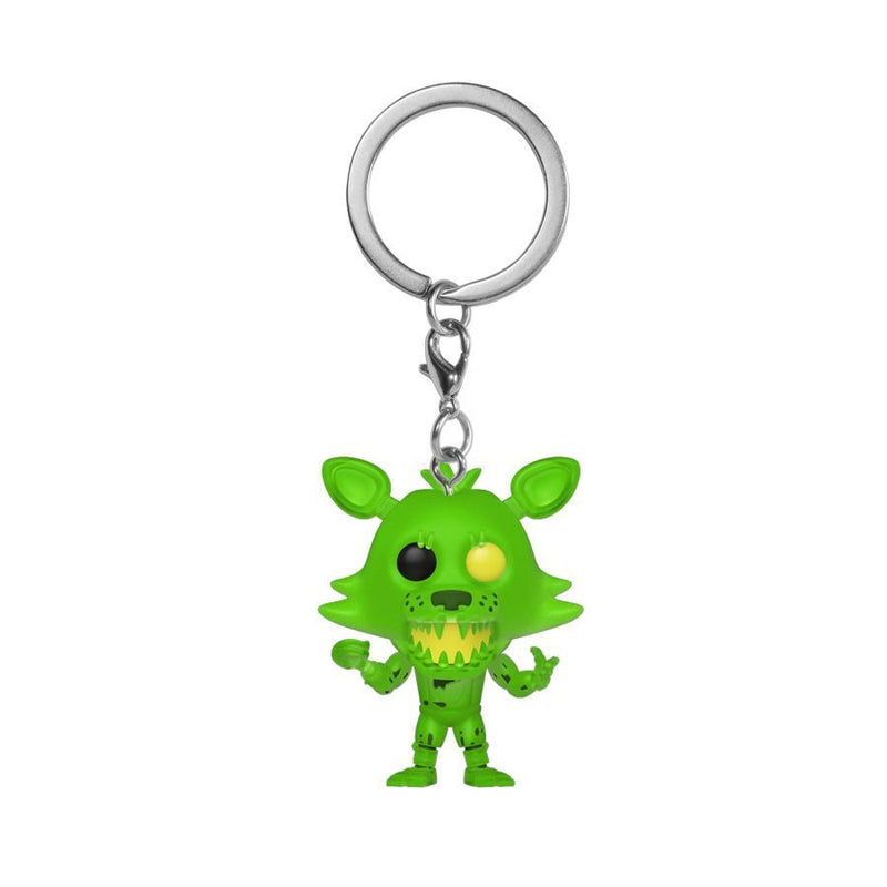 Five Nights at Freddys: Special Delivery - Radioactive Foxy Pocket Pop! Keychain