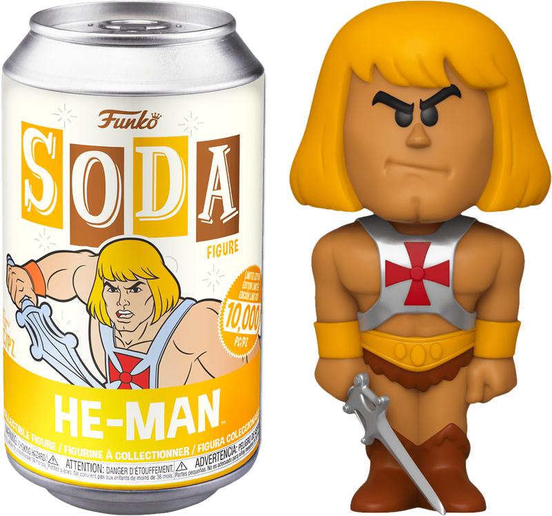 Masters of the Universe - He-Man (Chance of Chase) Vinyl SODA Figure (Wondercon Exclusive 2020)
