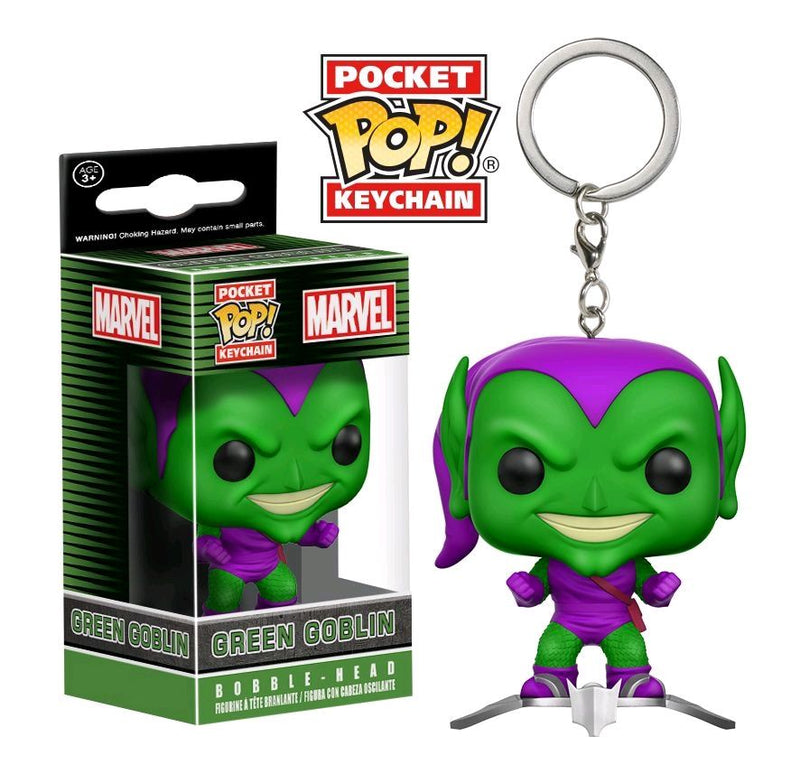 Spider-Man - Green Goblin on Glider (US Exclusive) Pocket Pop! Keychain