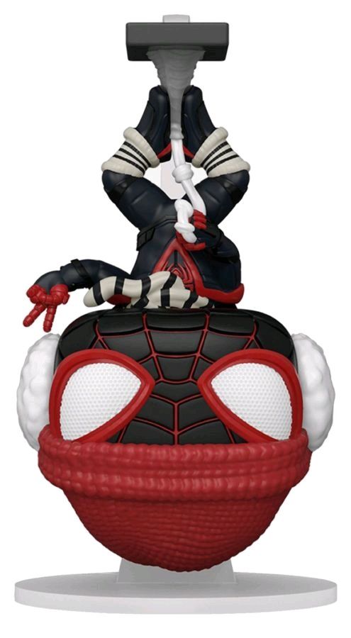 Spider-Man: Miles Morales - Winter Suit Hanging (US Exclusive) Pop! Vinyl Figure