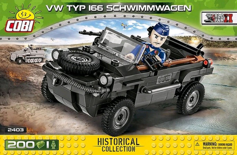 World War II - VW Typ 166 Schwimmwagen 200 pieces