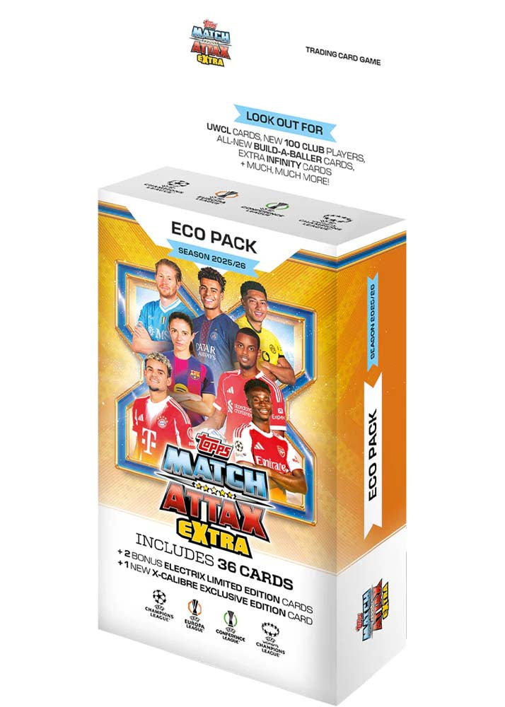 Topps UCC Match Attax: EXTRA Champions League 2025/2026 Edition Eco Box