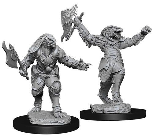 D&D Nolzur's Marvelous Unpainted Miniatures: Female Dragonborn Fighter
