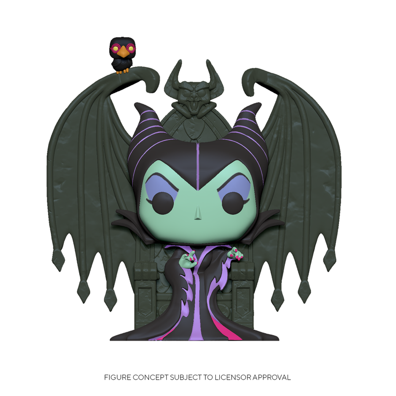 Sleeping Beauty - Maleficent on Throne Pop! Dlx