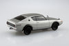 Nissan C110 Skyline GT-R 1/32 Snap Model Kit (Silver)