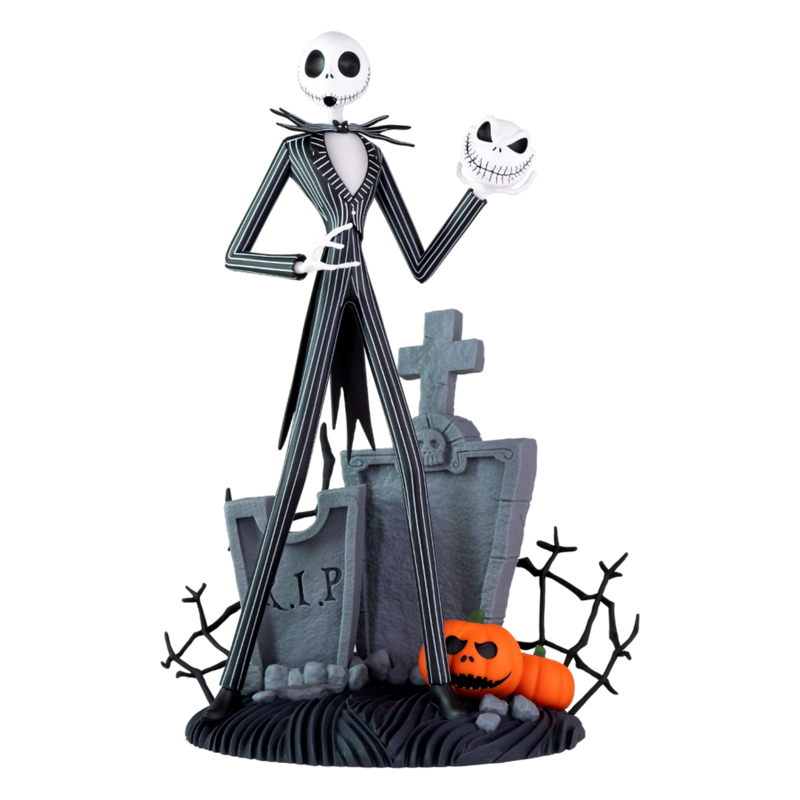 The Nightmare Before Christmas - Jack Scary Smiling Face 1/10 Scale Figure