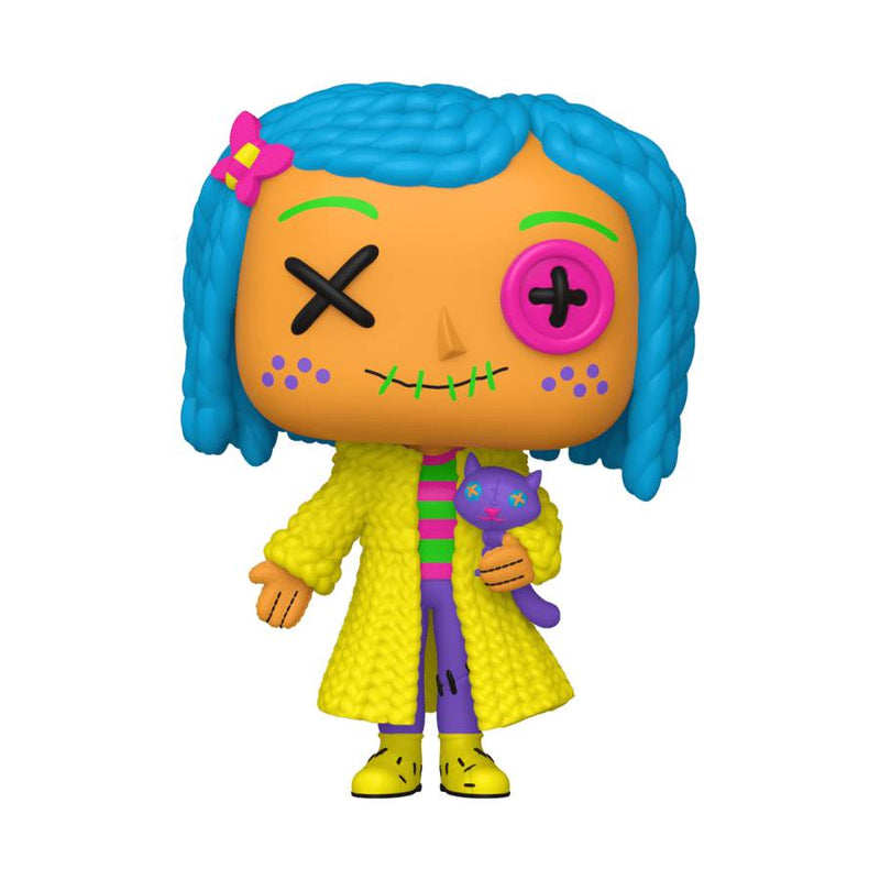 Coraline - Coraline Patchwork (US Exclusive) Blacklight Pop! Vinyl Figure