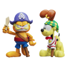 Garfields Halloween Adventure - Pirate Garfield & Pirate Odie Figure 2 Pack