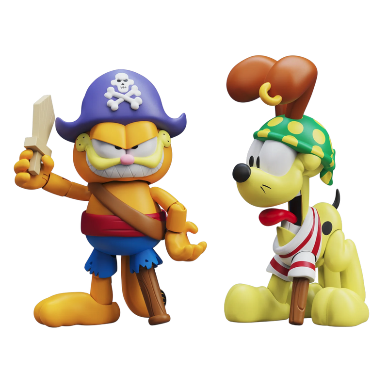 Garfields Halloween Adventure - Pirate Garfield & Pirate Odie Figure 2 Pack