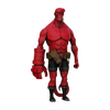 Hellboy - Hellboy (Box Full of Evil)  1/12 Scale Action Figure (Wave 1)