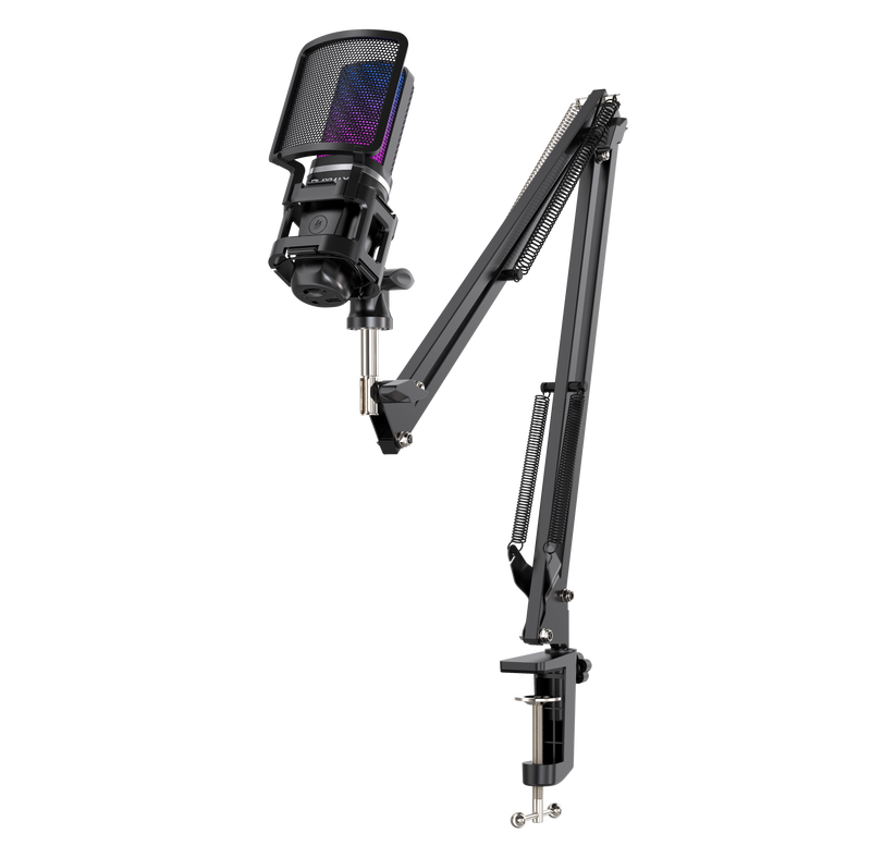 Playmax RGB Microphone PRO Kit Black