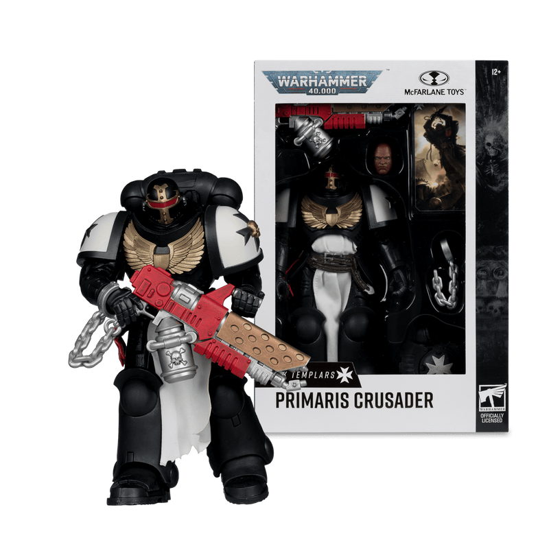 Warhammer 40,000 - Black Templar Primaris Crusader 7 Inch Action Figure