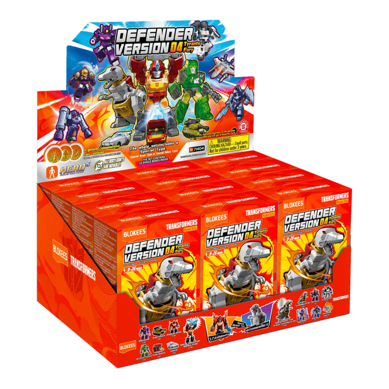 Transformers - Defender Tyrants Fury Blind Box Figure (Single)