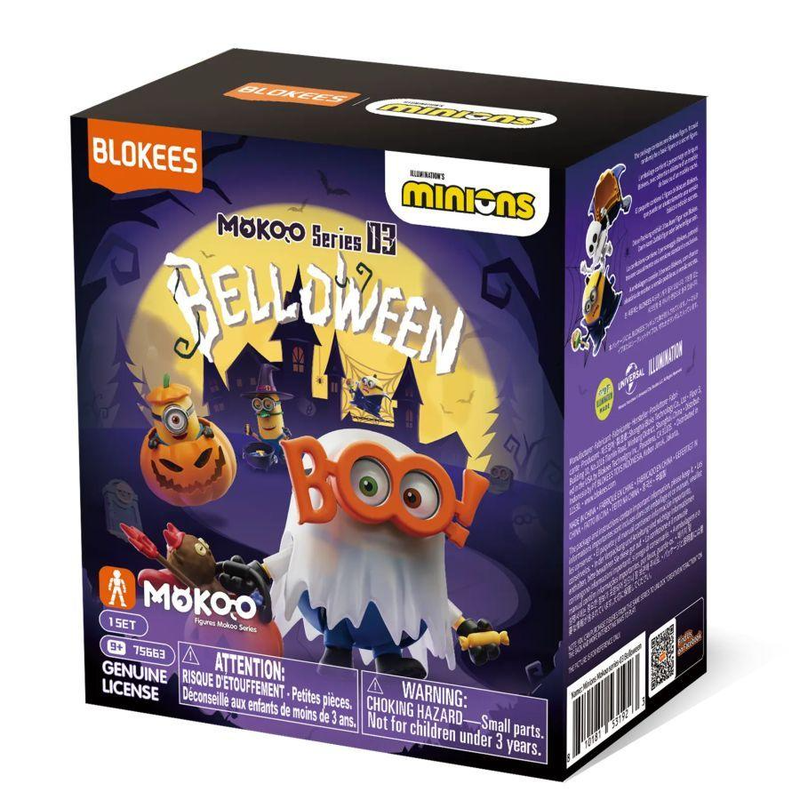 Minions - Mokoo Series Minion Mokoo Series 03 Belloween Blind Box Model Kit