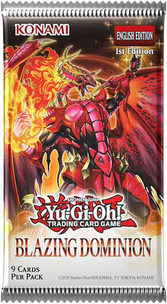 Yu-Gi-Oh! Blazing Dominion Booster (Single)