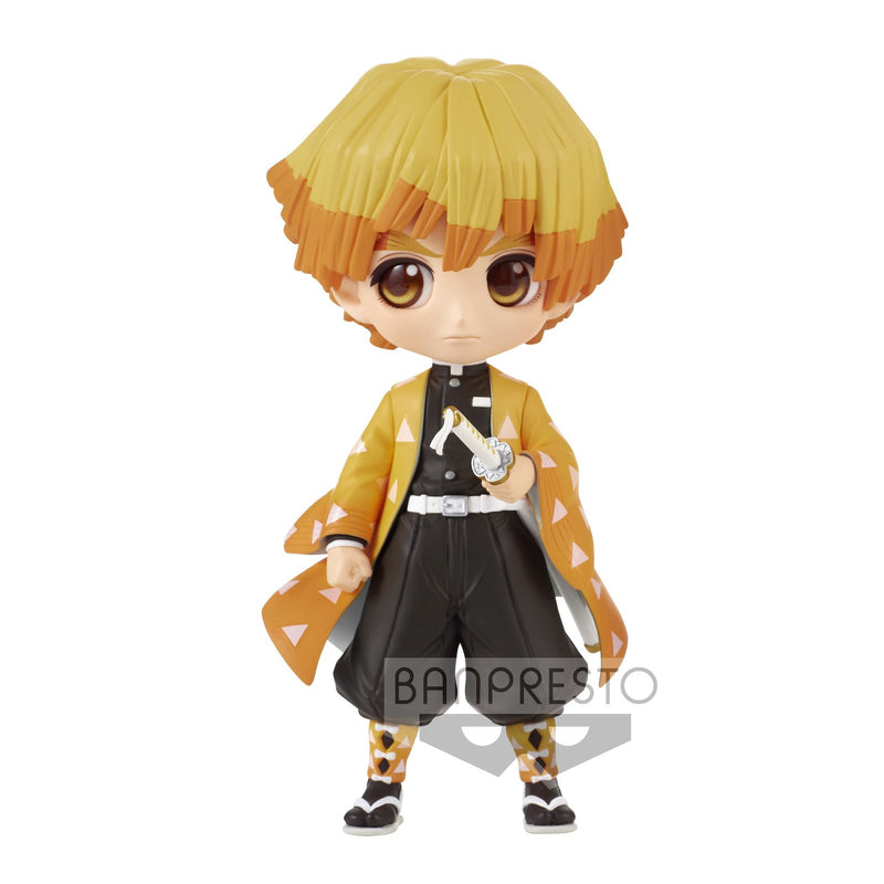 Demon Slayer - Kimetsu No Yaiba Zenitsu Agatsuma Q Posket Figure (Ver.A)