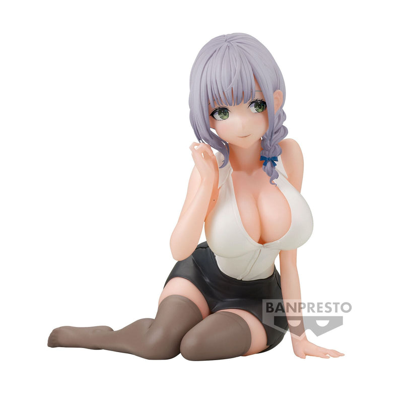 Hololive IF - Relax Time Shirogane Noel Figure (Office Style Ver.)