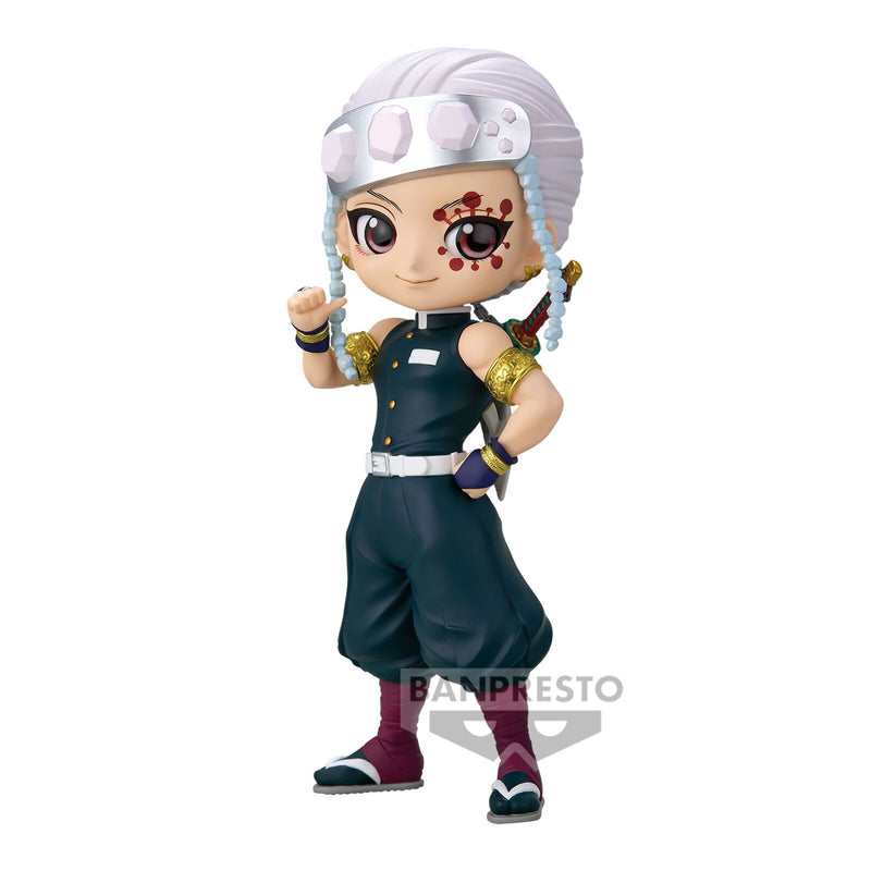 Demon Slayer - Kimetsu No Yaiba Tengen Uzui Q Posket Figure (Ver.A)
