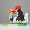 One Piece - World Collectable Figure Log Stories: Monkey D. Luffy & Shanks Figure