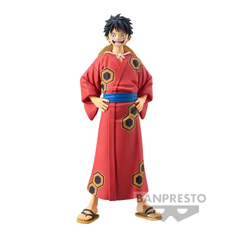 One Piece - DXF The Grandline Series Wanokuni Monkey D. Luffy Figure (Yukata Ver.)