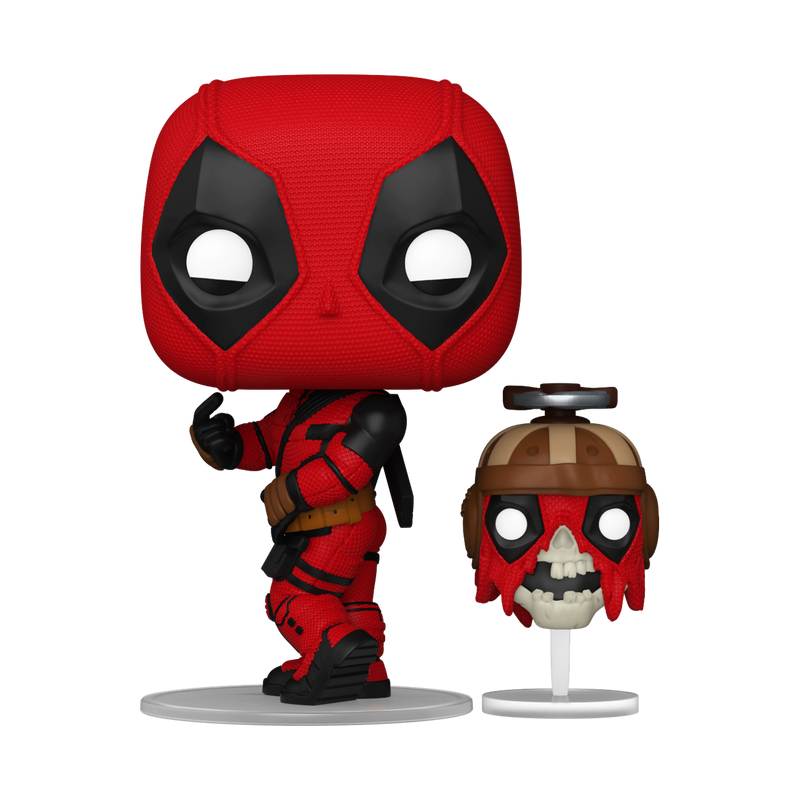 Deadpool & Wolverine - Deadpool with Headpool Pop! Vinyl Figure