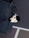 Peanuts: Snoopy Head Corduroy Cream Keychain