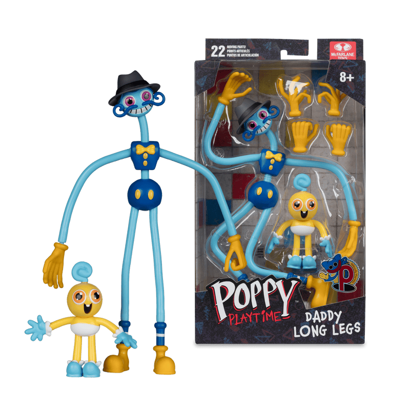 Poppy Playtime - Daddy Long Legs 7 Inch Action Figure