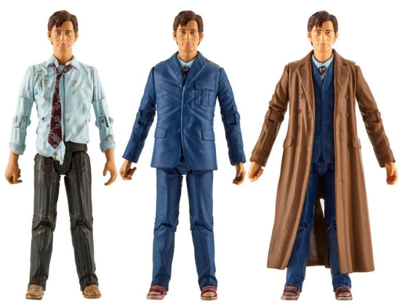 Doctor Who - Tenth Doctor 3 Figure Set