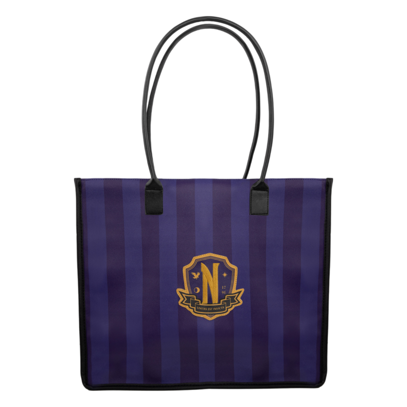 Wednesday (TV) - Nevermore Academy Shopping Bag (Purple)
