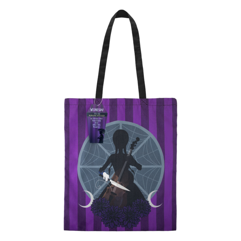 Wednesday (TV) - Wednesday with Cello Tote Bag