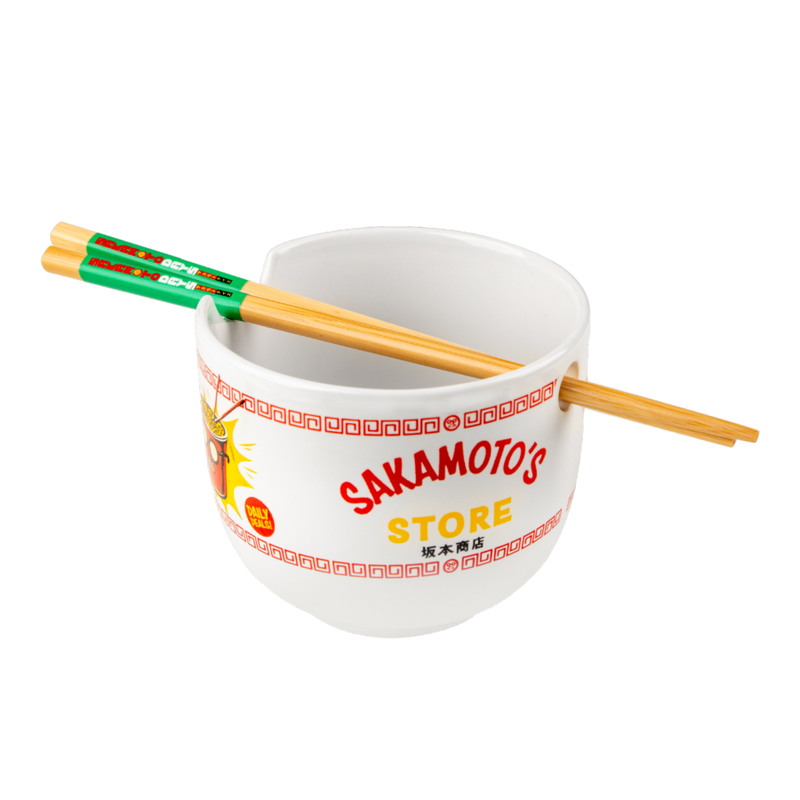 Sakamoto Days - Sakamotos Store Ramen Bowl with Chopsticks
