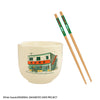 Sakamoto Days - The Legendary Hitman Ramen Bowl with Chopsticks
