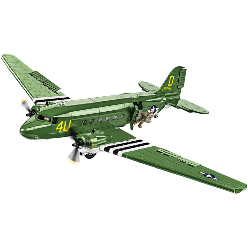 World War 2 - Douglas C-47 Skytrain inDakotain (892 Piece Kit)