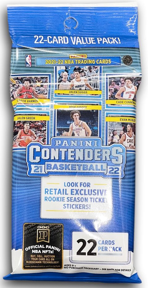 2021- 22 Contenders Basketball Fat Pack