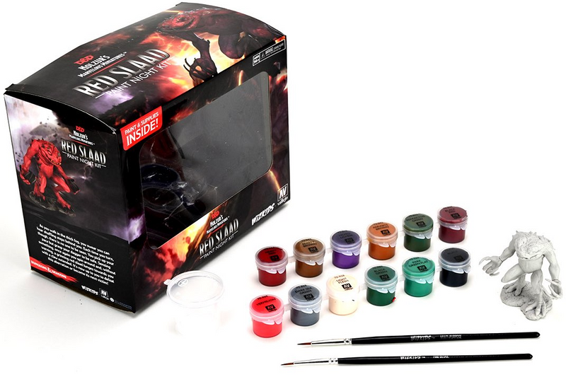 D&D Nolzurs Marvelous Paint Night Kit 3 Red Slaad