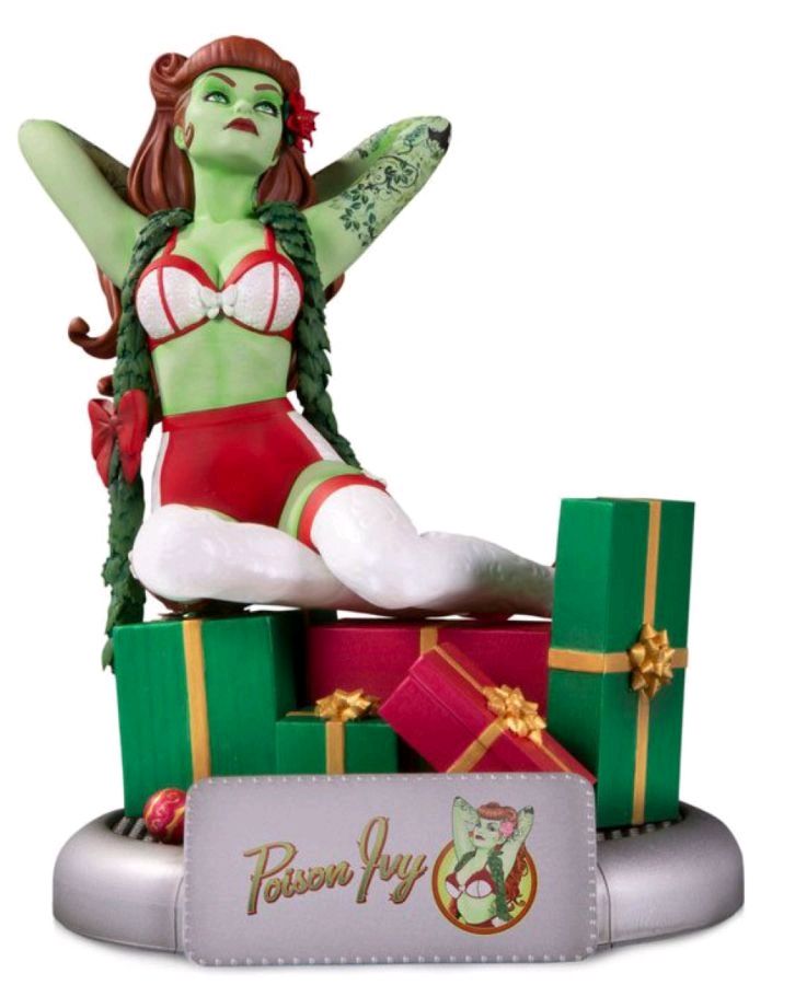 DC Bombshells - Poison Ivy Holiday Variant Statue