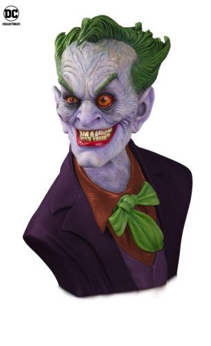 DC GALLERY JOKER 1:1 BUST BY RICK BAKER STANDARD ED