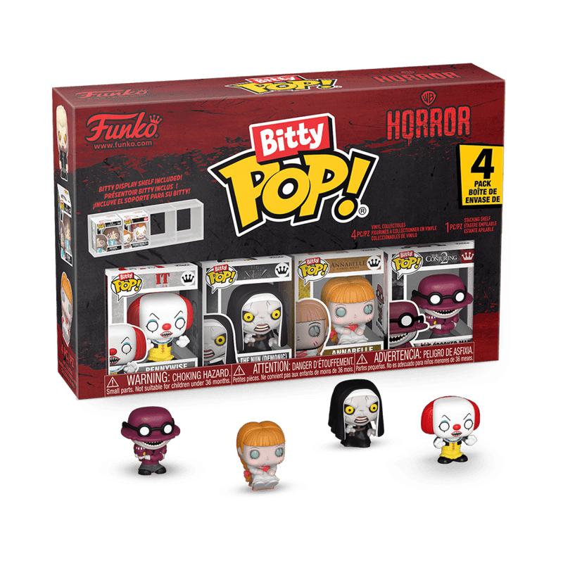 Horror - Pennywise Bitty Pop! 4 Pack
