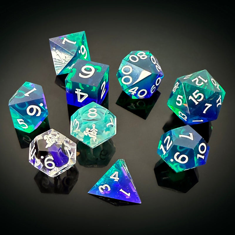 Sirius Dice – Daggerheart Dice Set – Fate of the Mortal Realms (Sharp Edge Edition)