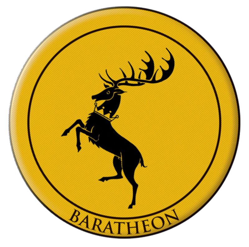 Game of Thrones - Baratheon Embroidered Patch