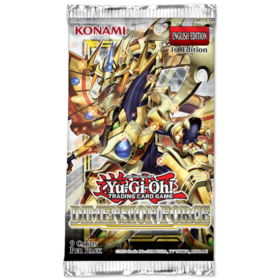 Yu-Gi-Oh! Dimension Force Booster (Single)
