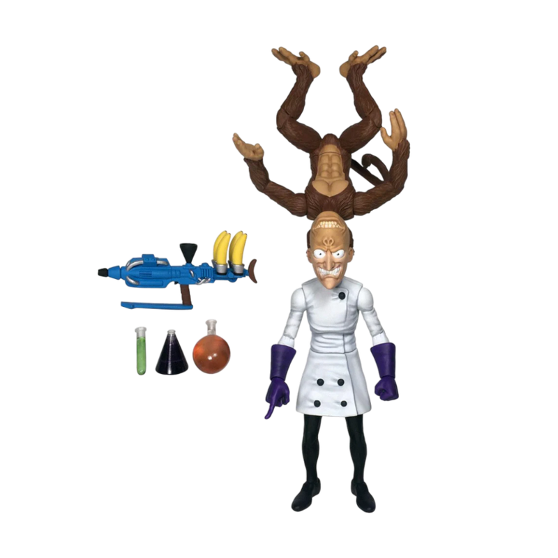 Earthworm Jim - Professor Monkey for a Head Figure