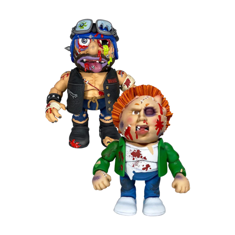 Madballs vs Garbage Pail Kids - Mugged Marcus vs Bruise Brother Action Figure Set
